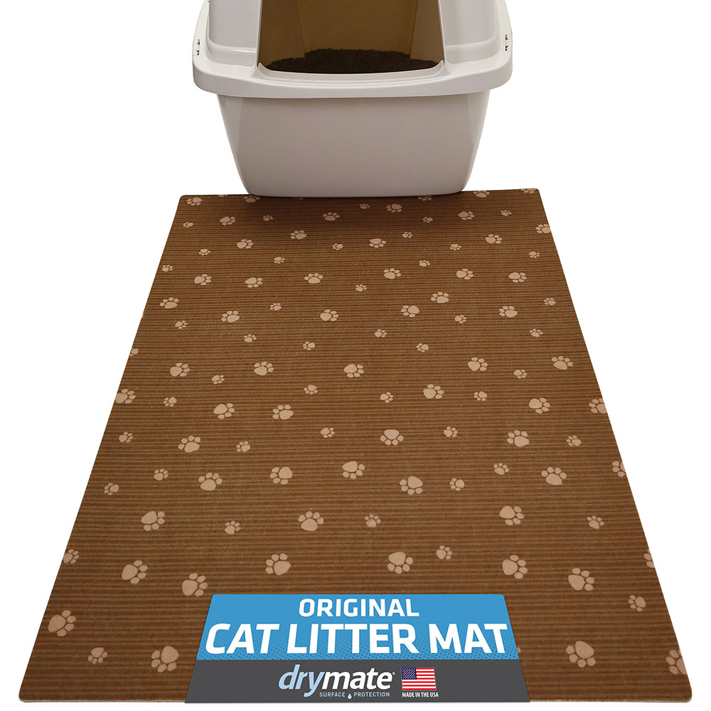 Drymate Jumbo Cat Litter Mat - 100% Phthalate and BPA Free; Machine  Washable; Soft on Paws - Sky Grey 