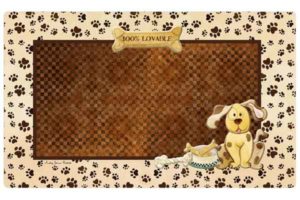 dog placemat