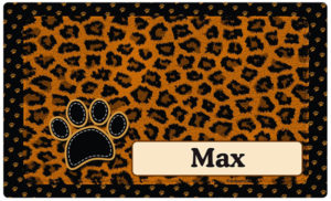 custom pet mat