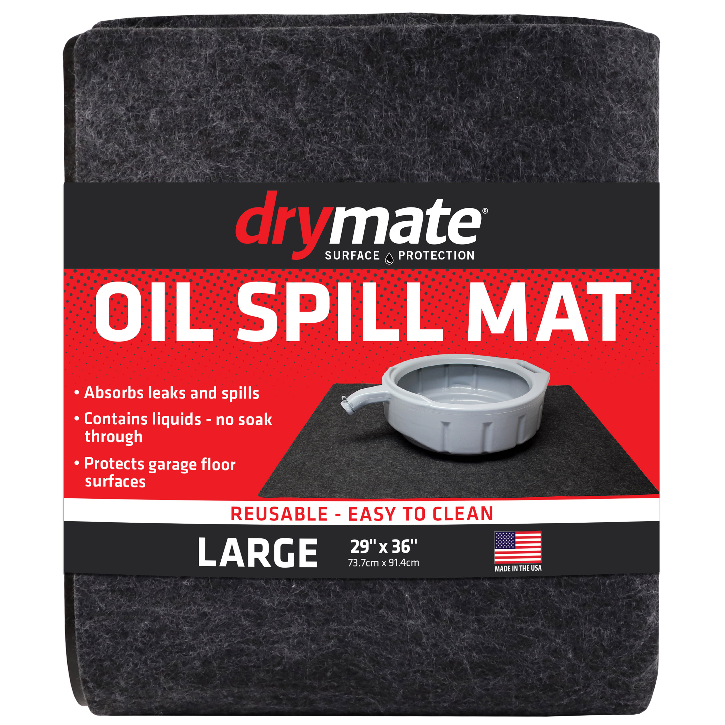Drymate Oil Spill Mat - RPM Drymate - Surface Protection Products for Your  Home