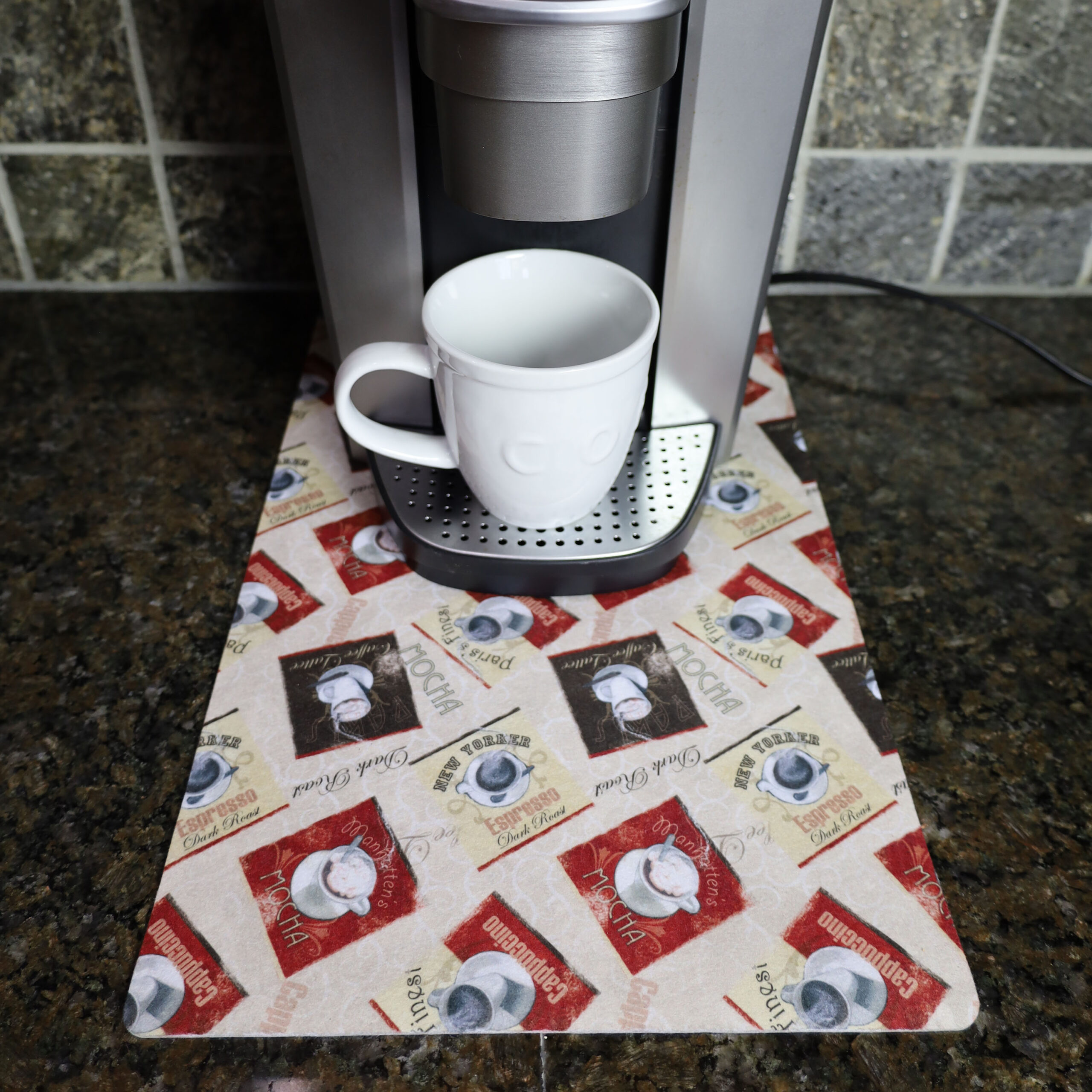 Coffee Maker Absorbent Mat Coffee Bar Drying Mat – Bestier