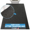 Drymate jumbo plush litter trapping mat
